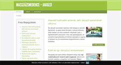 Desktop Screenshot of masszazsmedence.org